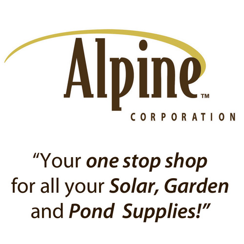 ALPINE CORPORATION Solar Mosaic Globe Garden Stake MULTICOLORED 33 INCH (Case of 16)