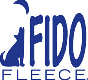 FIDO FLEECE Fido Fleece Fleur De Flea Dog Coat GREEN/BROWN SIZE 10