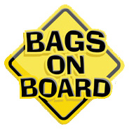 BLACK Bags on Board Refillable Poop Bag Dispensers - GregRobert