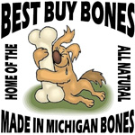 7-9 in./JUMBO Best Buy Dog Bones - Made in Michigan - GregRobert