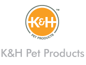 K and H MANUFACTURING Self-warming Crate Pad GRAY 21X31 IN