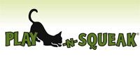 PLAY-N-SQUEAK Play-N-Squeak Dangle Mouse Cat Toy