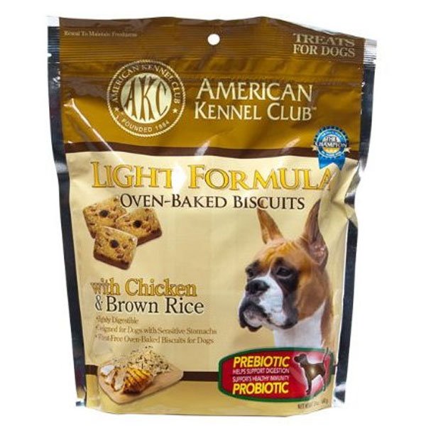 Pet Brands-Grocery 068156 Akc Light Formula Oven-Baked Biscuits Chkn-Rice - 24oz