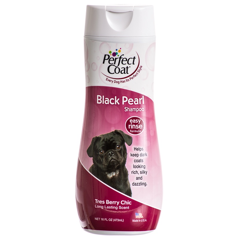 Dog shampoo store for black coats