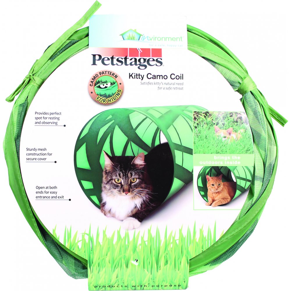 petstages kitty camo coil