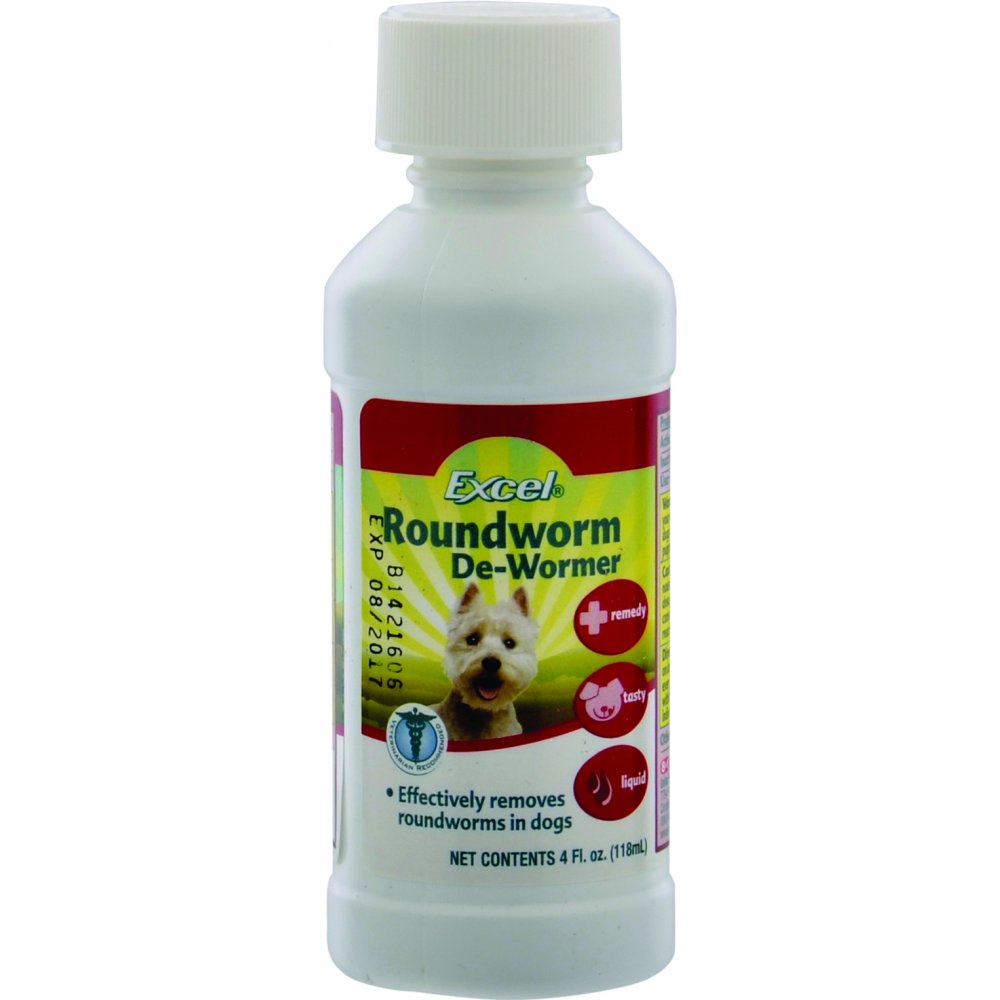 Excel Roundworm De-wormer Liquid 4 Oz Dog Products - Gregrobert