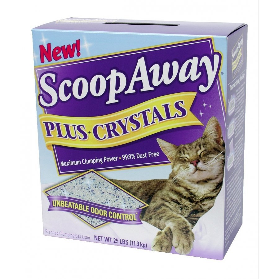 Scoop Away Plus Crystals Cat Litter 25 lbs. Cat Supplies