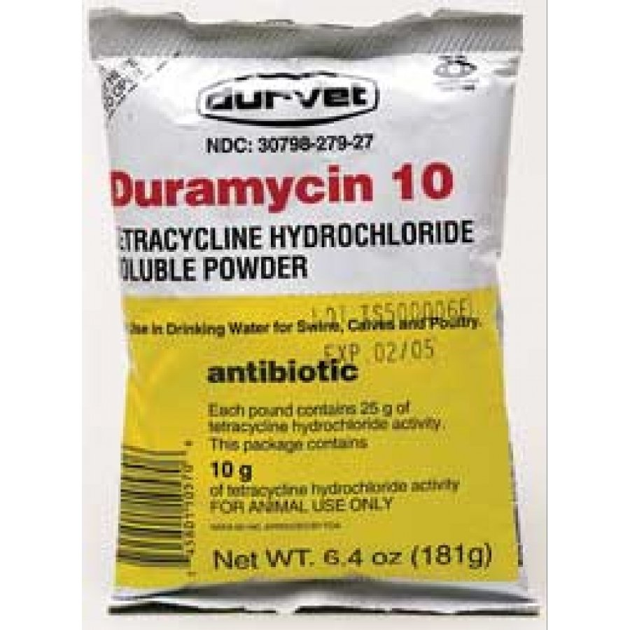 Duramycin 10 Livestock Antibiotic 6.4 oz. GregRobert