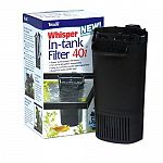 For the ultimate in convenience and quiet, choose a Whisper In-Tank Filter.These filters mount on the inside of the aquarium.