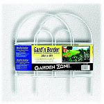 The Round Folding Fence Border 18 in. x 8 ft. by Garden Zone is great for protecting shrubs, flowers and plants. Makes a nice plant and flower border and stakes into the ground for easy set-up. Folds flat for storage.