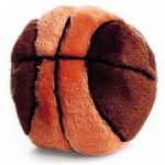 Your dog can play defense while you shoot some 3-pointers with this awesome plush basketball dog toy. Perhaps your pup is the next slam-dunk champion, find out and play some hoops with your best friend with this adorable B-ball toy.