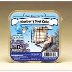  The Pine Tree Farms Blueberry Suet Cake provides a great source of high energy to your backyard birds, which have a very high metabolism. Suet is a high-energy formulation of animal fat that is traditionally used to attract birds 
