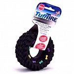 Lots of fun for your dog to squeak and catch, this vinyl dog toy is ideal for any dog to play with. With lots of squeaks, your dog is sure to be entertained for hours. Tire has a 3.5 inch diameter.