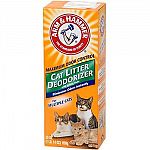 Arm & Hammer Multiple Cat Litter Deodorizer with Baking Soda helps keep your litter box odor free while the litter stays first-day fresh longer. Arm & Hammer Baking Soda eliminates odors on contact!