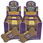 Display contains: 24 each gourmet select organic biscuits in grain and honey flavor. 2 displays per box.