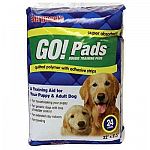These doggie training pads by Sergeant's make housebreaking much easier. Pads are designed to absorb quickly and are perfect for long indoor stays or traveling with your dog. Sold in a pack of 24.