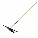 Used for tough landscaping projects where strength is needed. These rakes are ideal for moving, leveling and grading soil. Theyre also excellent for raking and leveling gravel and other coarse material.