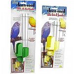 This Clean Seed Silo Bird Feeder by JW Pet Company is an excellent bird feeder to have in your bird cage. Works great and keeps your pet bird's seeds clean and your bird healthier. Saves you money because it releases seeds as needed.