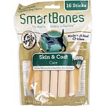 With essential fatty acids Safe rawhide free Easy to digest Fortified with vitamins and minerals