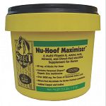  Nu-Hoof Maximizer is a scientifically formulated nutritional supplement with 30 mg biotin, folic acid, riboflavin, lysine, methionine copper, iodine, zinc and direct fed microbials. 