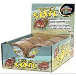 Hermit Crab Soil by Zoo Med is made of all natural compressed coconut fiber substrate, which is known to help raise the humidity in your crab's tank. Your hermit crab will love to dig in and explore. May be used by itself or combined with sand.