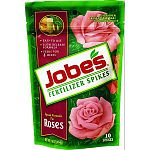 Jobe's Fertilizer Spikes for Roses give roses the nutrition it needs to thrive. Convenient and easy to use, Jobe's Fertilizer Spikes for Roses provide nutrition underground - where plant roots can use it.