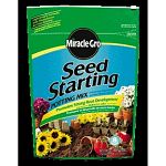 This blend of sphagnum peat moss and perlite is designed to help grow seedlings quickly. Great for stronger roots and healthy plants. Seeds germinate quicker with use of this high quality potting mix. Size of bag is 8 qts.