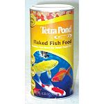 Tetra Flaked Fish Food is perfect for feeding your Goldfish and small Koi pond fish. Made to be easily digested and keeps the pond water cleaner and clearer. May be given to your fish in the Spring, Summer and Fall or when temperatures are 50F and above.
