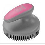Easily remove dirt and hair from the most sensitive areas of your horses face and legs with this fine fingered pink comb. The unique, easy to grasp handle makes maneuvering a breeze. Ergonomic design with unique comfort grip handle.