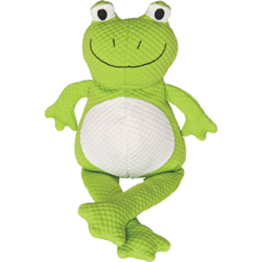 Tuff Puff Froggle Plush Dog Toy Dog Products - GregRobert