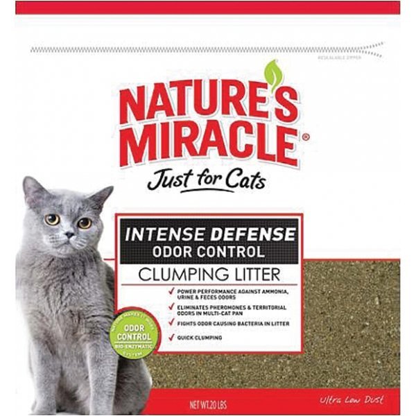 Just For Cats Intense Defense Clumping Litter – 40 Lb. | Fanix